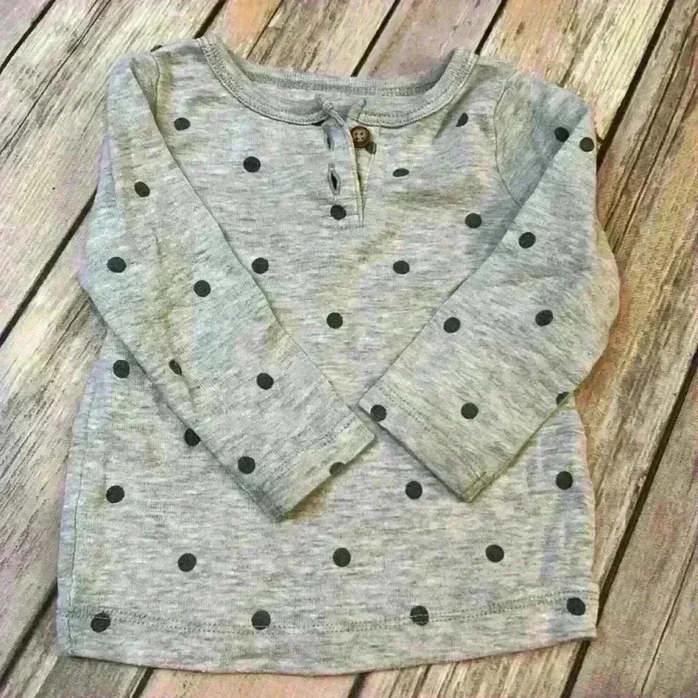 Carter’s Just One You Tan Polkadot Matching Set - Picture 5 of 7